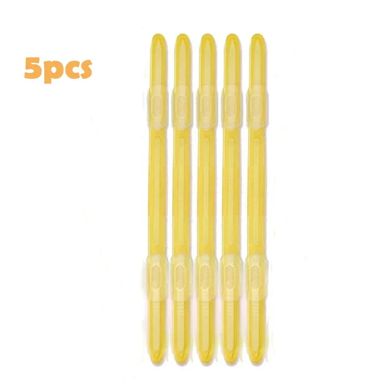 5/10pcs Binding Clips Strip Kawaii 2 Hole Loose Leaf Clips A4 Paper Fasteners DIY Scrapbook File Folder Notebook Accessories Hotluck Stationery Store