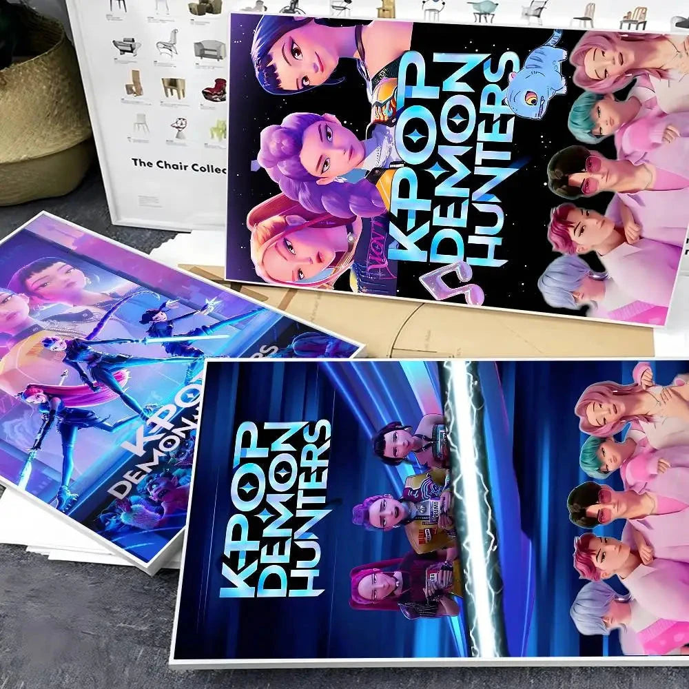 Movie KPop Demon Hunters Anime Posters Sticky HD Quality Poster Wall Art Painting Study Wall Decor Shop1105062162 Store