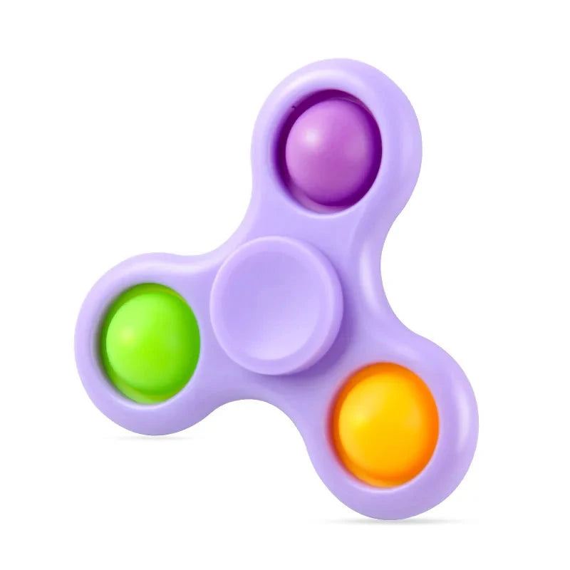 New Fidget Spinner Toys Hand Fingertip Multi-color Spnining Top Stress Relief Decompression Adults Toy Gifts for Boys Girls Fantastic Children Store