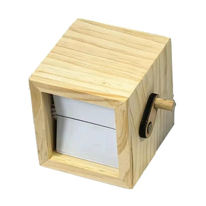 Luminous Hand Crank Photo Flip Book Frame Hand Motion 8/16 Photos DIY Wooden Rotating Picture Album Easy To Install Shop1104924695 Store