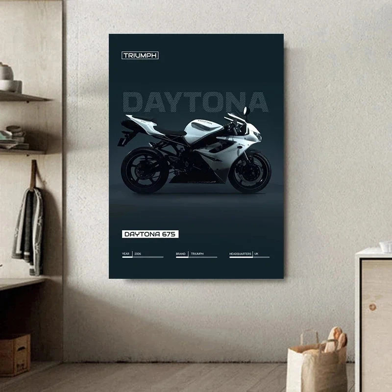 Motorcycle Bike S1000RR/Ducati Streetfighter V4,YZR M1 Art Poster Canvas Painting Wall Prints Picture for Living Room Home Decor High Quality Product And Service Store