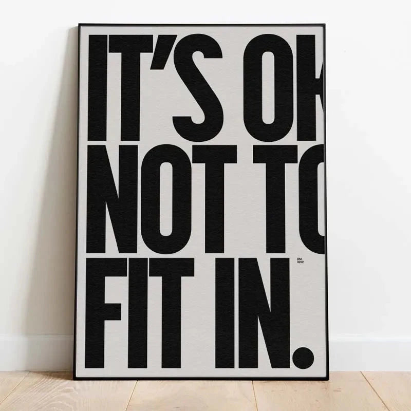 Modern Quotes Posters Retro Inspirational Words Canvas Print Calligraphy Wall Art Canvas Painting for Living Room Home Decor Timeless Art Store