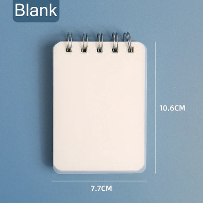 200 Page Line Mini Pocket A7 Diary Notebook To Do Notepad Office Accessories Notebook Acessórios Word Blank Grid Diary SuSu Education Factory Store