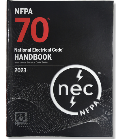 NFPA 70, National Electrical Code Handbook, 2023 Edition Hardcover